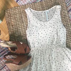 LC Lauren Conrad Butterfly Hi-Low Dress
